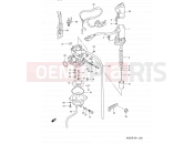 SUZUKI AD50 L (1990) Address 5 - CARBURETOR (MODEL L E41 ~E.NO.211604)