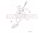 SUZUKI AD50 L (1990) Address 23A - FUEL TANK (E06,P09,E94)