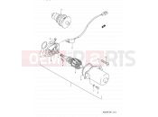 SUZUKI AD50 L (1990) Address 13 - STARTING MOTOR