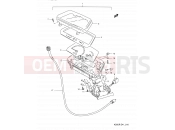 SUZUKI AD50 L (1990) Address 16 - SPEEDOMETER (E41)