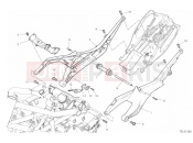 DUCATI 2019 Diavel 1260 S REAR FRAME COMP.
