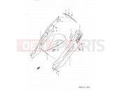 SUZUKI AD50 L (1990) Address 26A - FRAME COVER (E06)