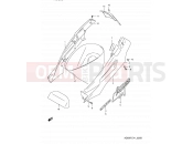 SUZUKI AD50 L (1990) Address 26B - FRAME COVER (MODEL M E41,P09,E94)