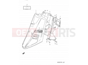 SUZUKI AD50 L (1990) Address 27 - FRONT LEG SHIELD (MODEL L E41)