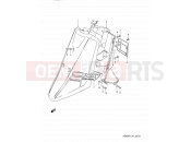 SUZUKI AD50 L (1990) Address 27A - FRONT LEG SHIELD (E06)