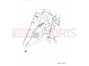 SUZUKI AD50 L (1990) Address 27B - FRONT LEG SHIELD (MODEL M E41,P09,E94)