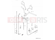 SUZUKI AD50 L (1990) Address 32 - HANDLE BAR (MODEL L E41)