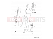 SUZUKI AD50 L (1990) Address 29A - FRONT FORK (E06,P09,E94)