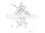 SUZUKI AD50 L (1990) Address 31C - FRONT WHEEL (MODEL R E41)