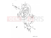 SUZUKI AD50 L (1990) Address 31D - FRONT WHEEL (MODEL R P09,E94)