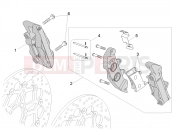 MOTOGUZZI V85 TT 850 (EU, GSO) Front brake caliper