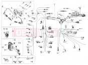 MOTOGUZZI V85 TT 850 (EU, GSO) Front electrical system