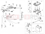MOTOGUZZI V85 TT 850 (EU, GSO) Rear electrical system
