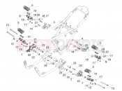 MOTOGUZZI V7 Stone 850 SPECIAL EDITION (CND, USA) Foot rests