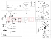 Rear electrical system - Motoguzzi V7 Special 850 (EU, UK) 2021
