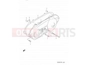 3 - CRANKCASE LEFT COVER - Suzuki AD60 M (1991) Address