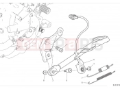 DUCATI 2024 Hypermotard 950 Side stand