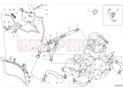 DUCATI Hypermotard 950 RVE Cooling circuit