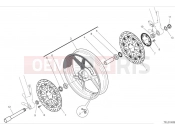 DUCATI Hypermotard 950 RVE Front wheel