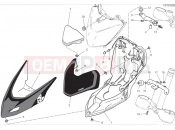 DUCATI Hypermotard 950 RVE Headlight cowling