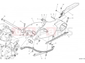 DUCATI Hypermotard 950 RVE Rear swingarm