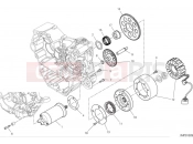 DUCATI Hypermotard 950 RVE Electric starting & ignition