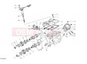 DUCATI Hypermotard 950 RVE Vertical cylinder head timing