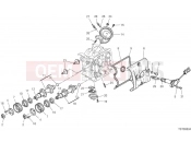 DUCATI Hypermotard 950 RVE Horizontal cylinder head timing