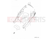 26 - FRAME COVER (MODEL L E41) - Suzuki AD60 M (1991) Address