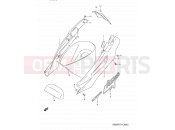 26C - FRAME COVER (MODEL R E41,E94,P09) - Suzuki AD60 M (1991) Address