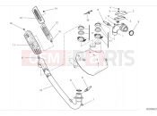 DUCATI 2024 Scrambler Full Throttle Exhaust pipe assy