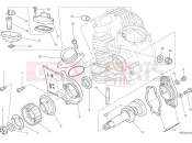 DUCATI 2024 Scrambler Full Throttle Horizontal cylinder head timing