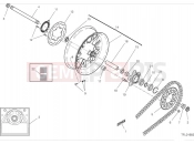 DUCATI 2024 Scrambler Full Throttle Rear wheel