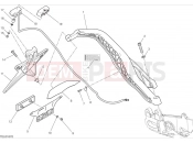 DUCATI 2024 Scrambler Nightshift Plate holder