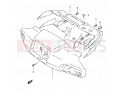 36 - HANDLE COVER (E02,E04,E21,E24) - Suzuki AE50 L (1990) Sepia (E28)