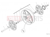 DUCATI 2019 Multistrada 1260 S FRONT WHEEL