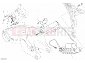 DUCATI 2019 Multistrada 1260 S REAR SHOCK ABSORBER