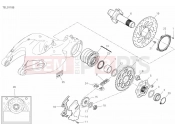 DUCATI 2019 Multistrada 1260 S HUB, REAR WHEEL