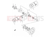 SUZUKI AE50 M (1991) Sepia (E01,E02,E04,E21,P37) 4 - CRANKSHAFT