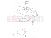 SUZUKI AE50 M (1991) Sepia (E01,E02,E04,E21,P37) 30 - FRONT FENDER