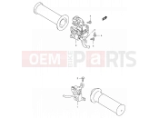 SUZUKI AE50 X (1999) Sepia 20 - HANDLE SWITCH