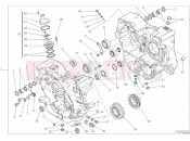 DUCATI 2015 Scrambler Classic COMPLETE HALF-CRANKCASES PAIR