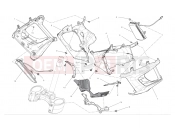 DUCATI 2012 Diavel AMG Half fairing