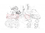 DUCATI 2012 Diavel AMG Throttle body