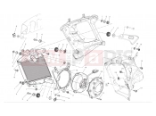 DUCATI 2012 Diavel AMG Radiator (right)