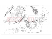DUCATI 2012 Diavel AMG Number plate holder - tail
