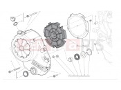 DUCATI 2012 Diavel AMG Clutch-side crankcase cover