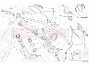 DUCATI Scrambler Desert Sled HANDLEBAR AND CONTROLS