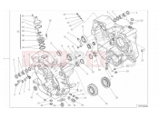 DUCATI 2017 Scrambler Cafe Racer COMPLETE HALF-CRANKCASES PAIR