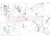 DUCATI 2017 Scrambler Cafe Racer FRONT BRAKE SYSTEM